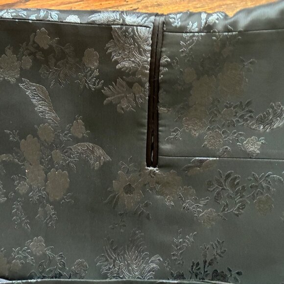 Express Men’s Slim Fit Black Floral Jacquard Blazer - 44R Evening, Formal Party - Picture 8 of 8